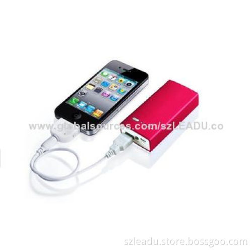 Latest power bank with short-circuit protection, compact size